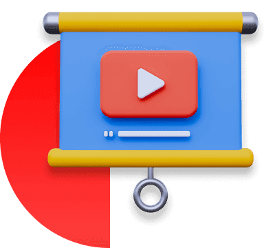 Illustrate Youtube icon